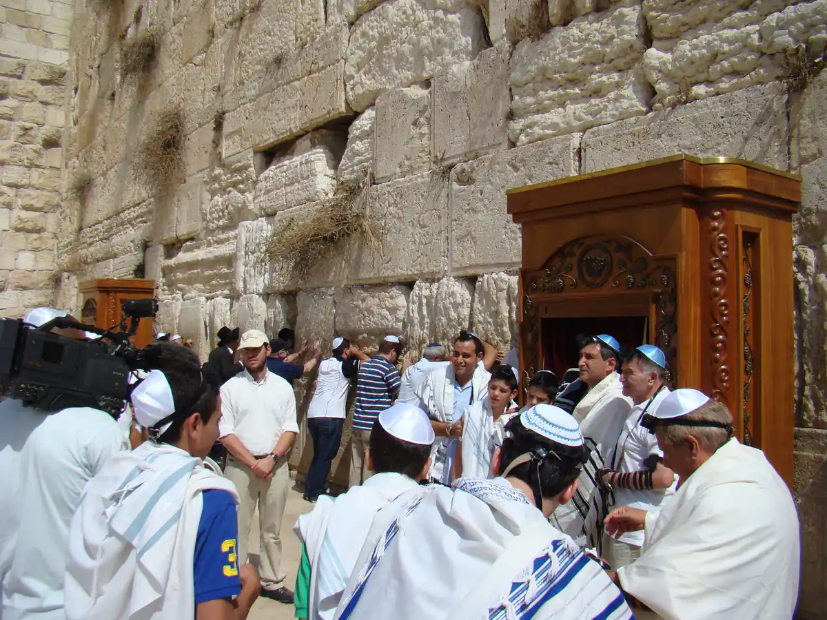 Muro de los lamentos en Jerusalen
