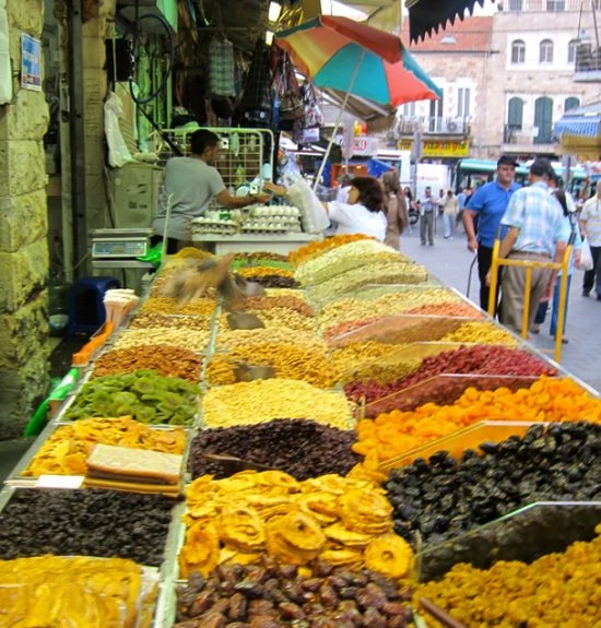 mercado especias jerusalem