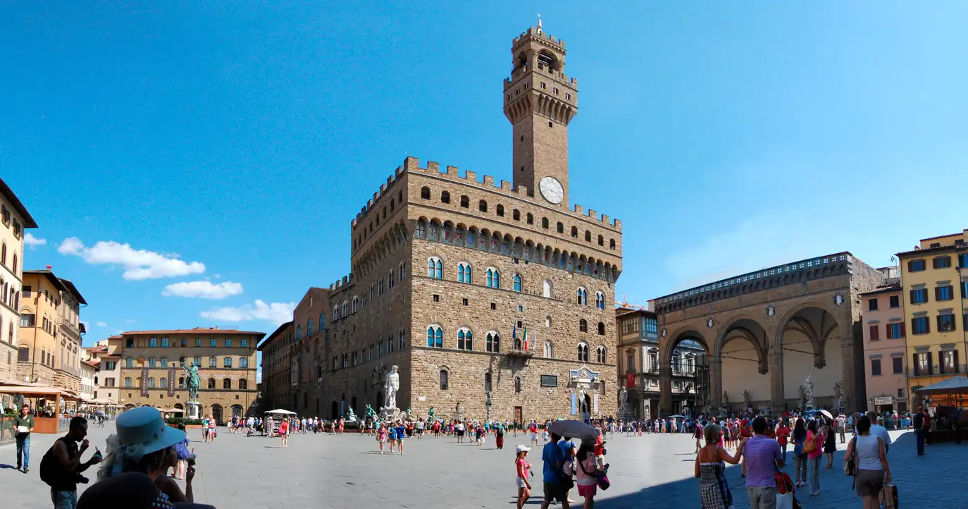 Plaza de la Señoría en Florencia Plaza de la Señoría