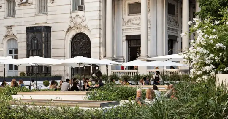 Lugares para comer al aire libre en Buenos Aires