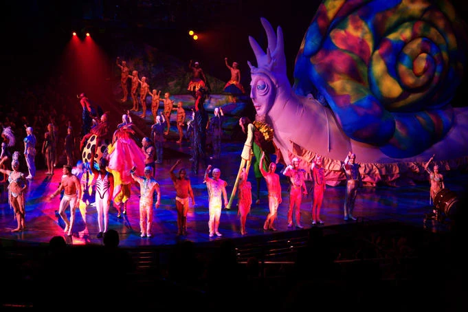 Cirque du Soleil: espectáculos familiares para hacer con niños en Las Vegas Show Cirque du Soleil en Las Vegas para toda la familia