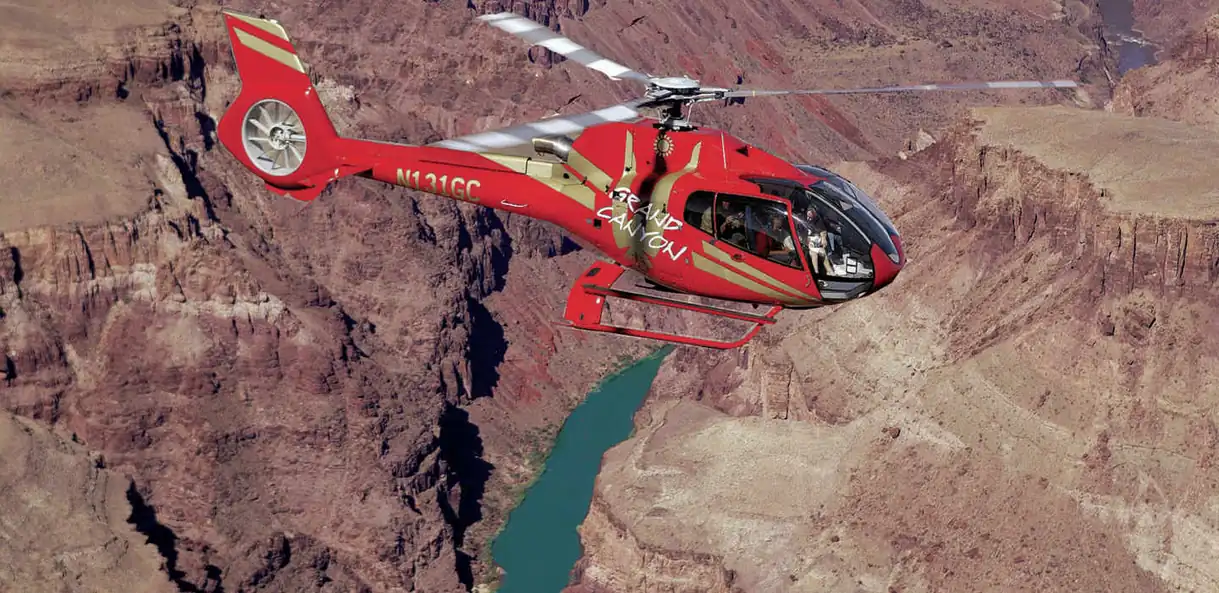 cañon del colorado en helicoptero