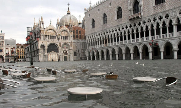 plaza san marcos acqua alta