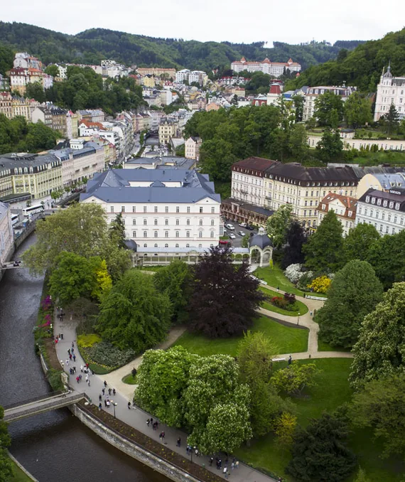 hotel y spa de aguas termales en Karlovy Vary