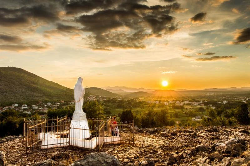 Virgen de medjugorje turismo