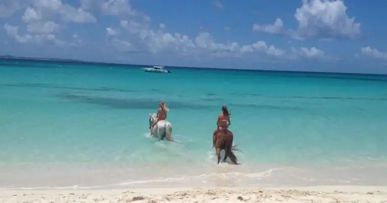 Cabalgata en Anguilla