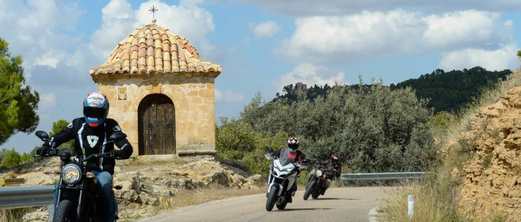 viajar en moto