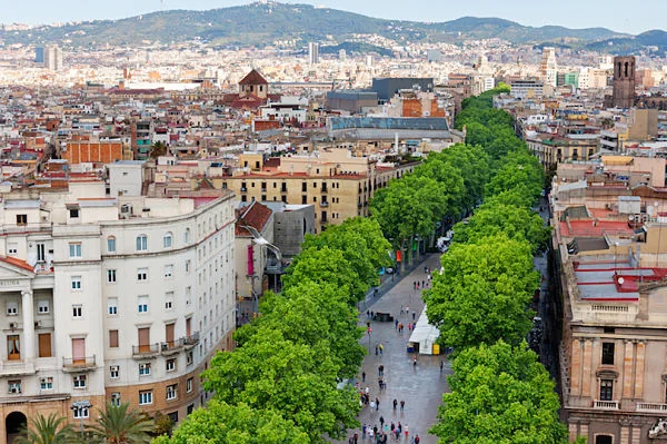 Las Ramblas de Barcelona