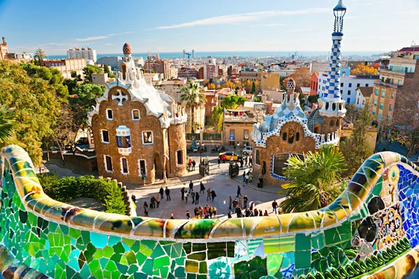 Park Guell en Barcelona