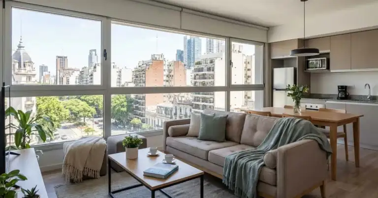 departamento moderno en buenos aires alquilado en airbnb