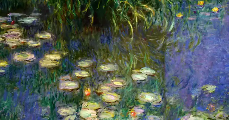 nenufares en Jardines de Monet