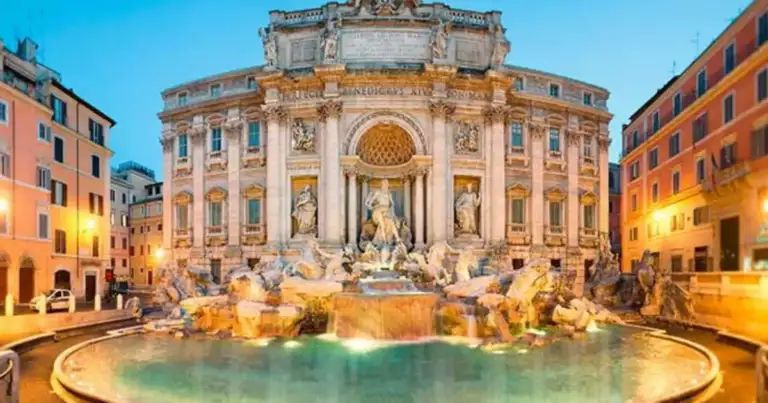 fontana di trevi roma italia
