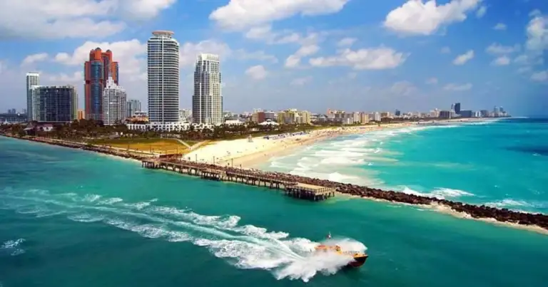 Imagen de las playas de Miami