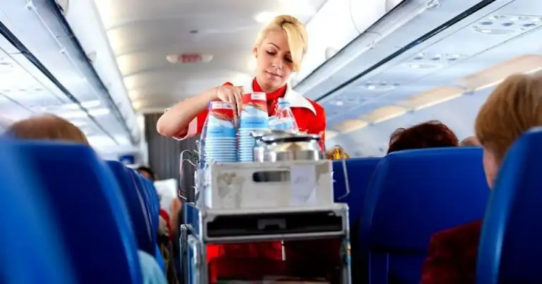beber en el avion
