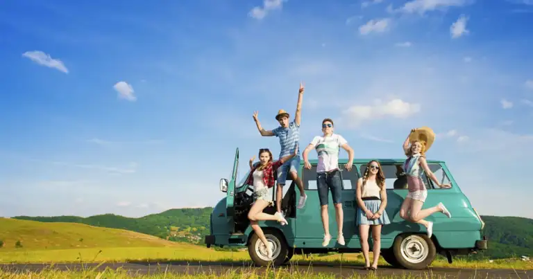 viajar con amigos