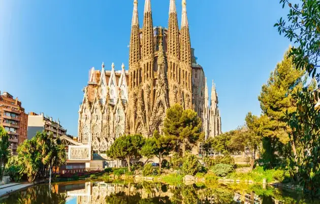 Imagen de la Sagrada Familia, en Barcelona