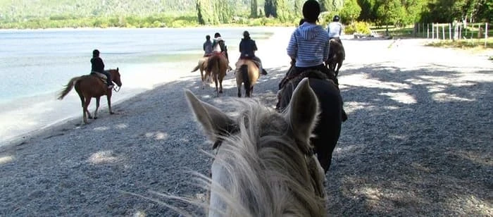 cabalgata en Bariloche