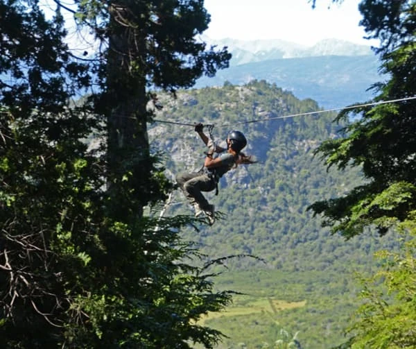 Canopy y aventura en Bariloche