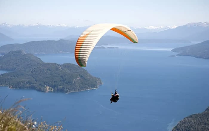 como hacer parapente en Bariloche