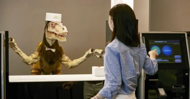 hotel robots en japon