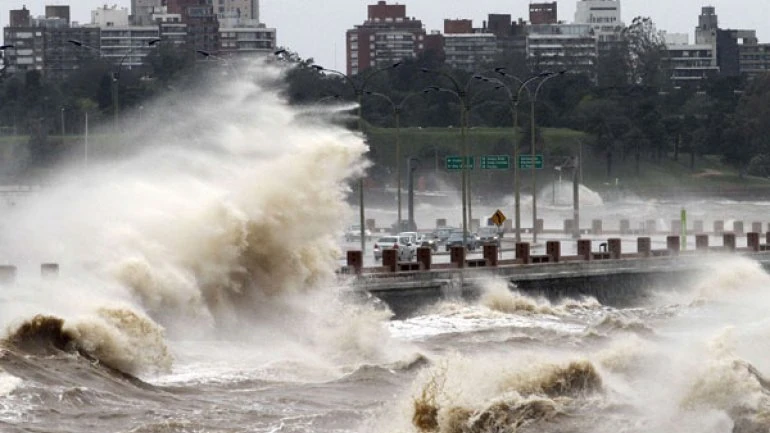 sudestada mar del plata