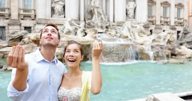 fontana di trevi roma italia