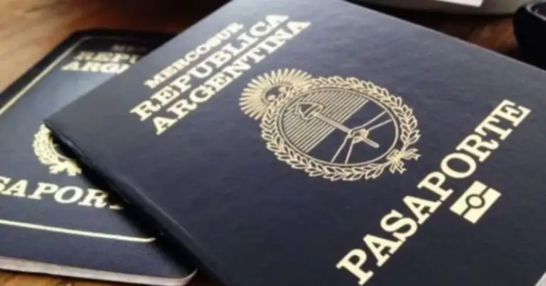 pasaporte argentino