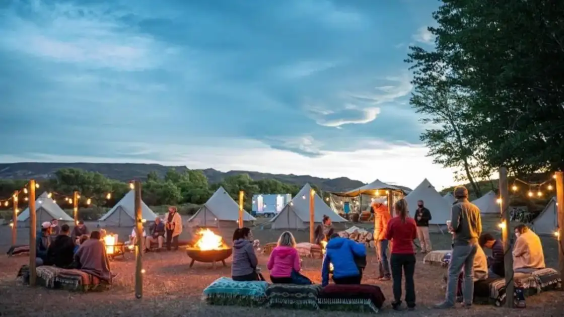acampar en la patagonia