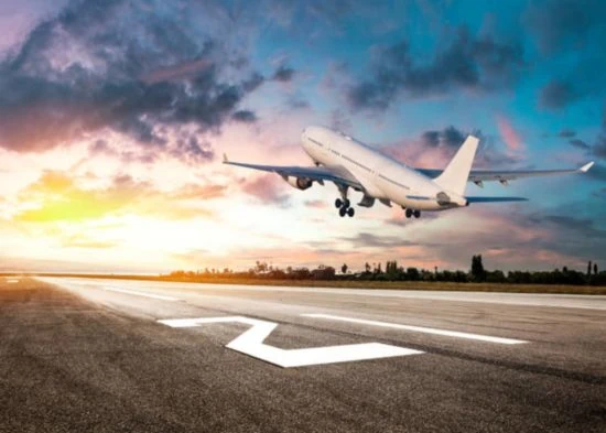 avion despegue
