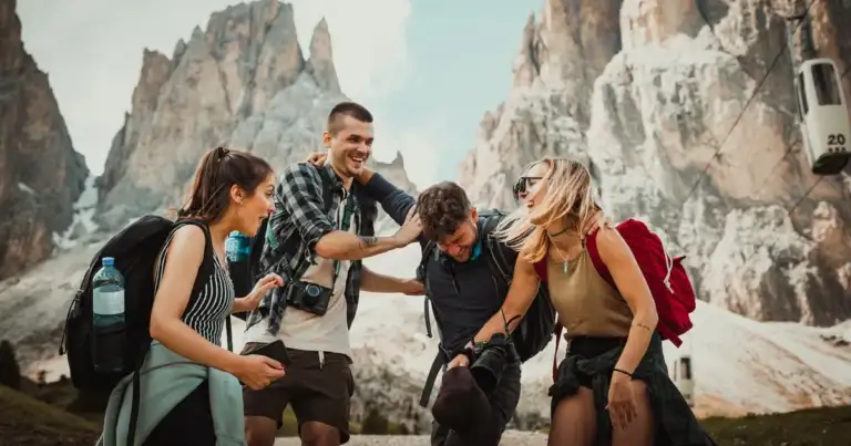 viajar con amigos