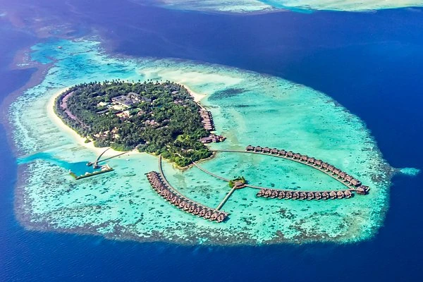 Foto de las islas Maldivas adonde quedan las maldivas