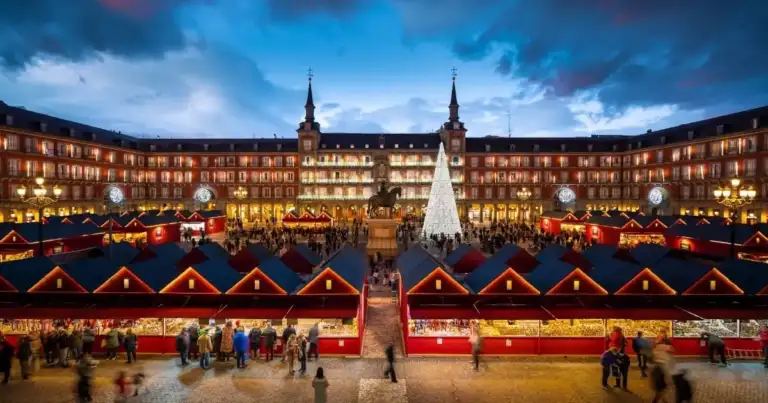 mercado de navidad plaza mayor