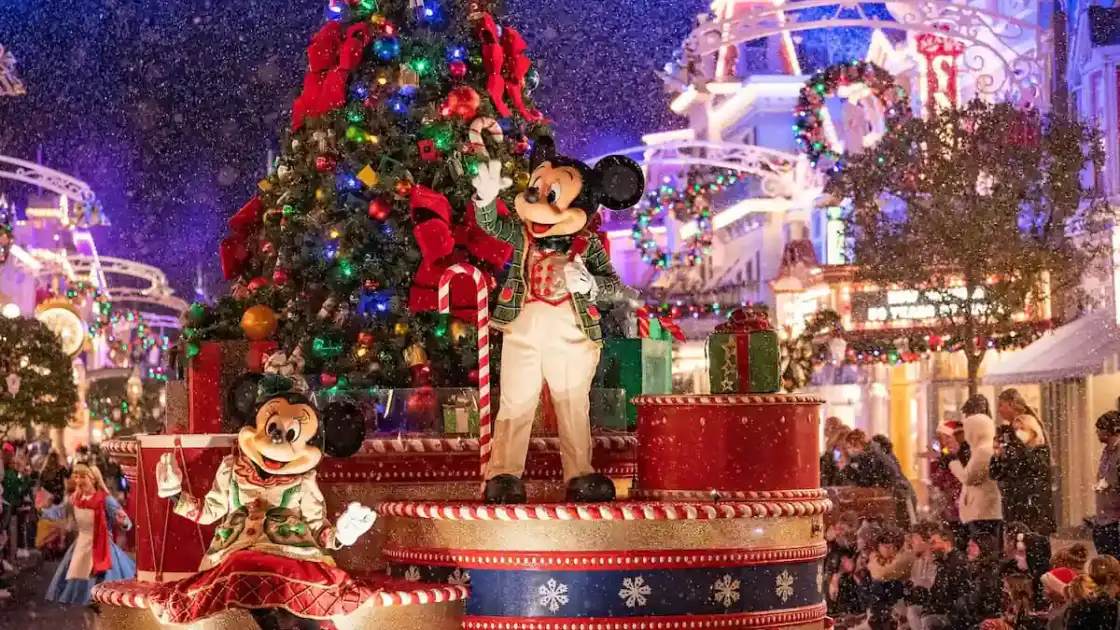 Navidad en disneyland 2025