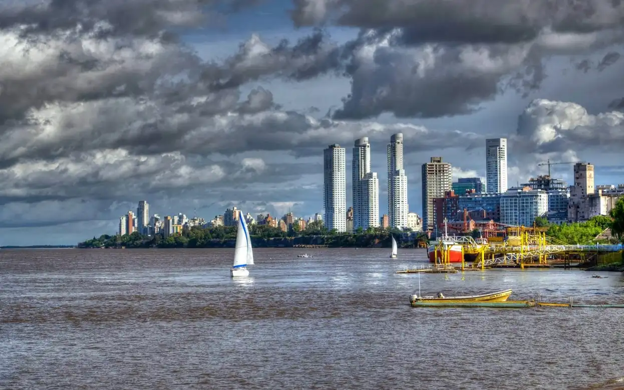 Rio paraná Litoral Argenitna rio parana