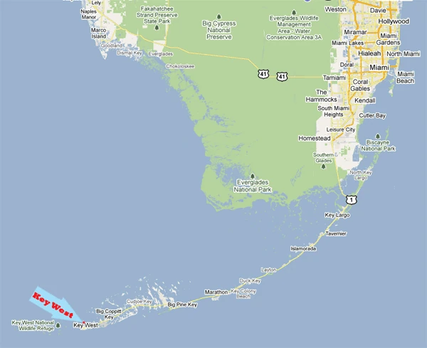 cómo llegar a key west que hacer