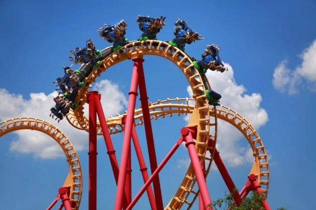 busch gardens mejores montañas rusas