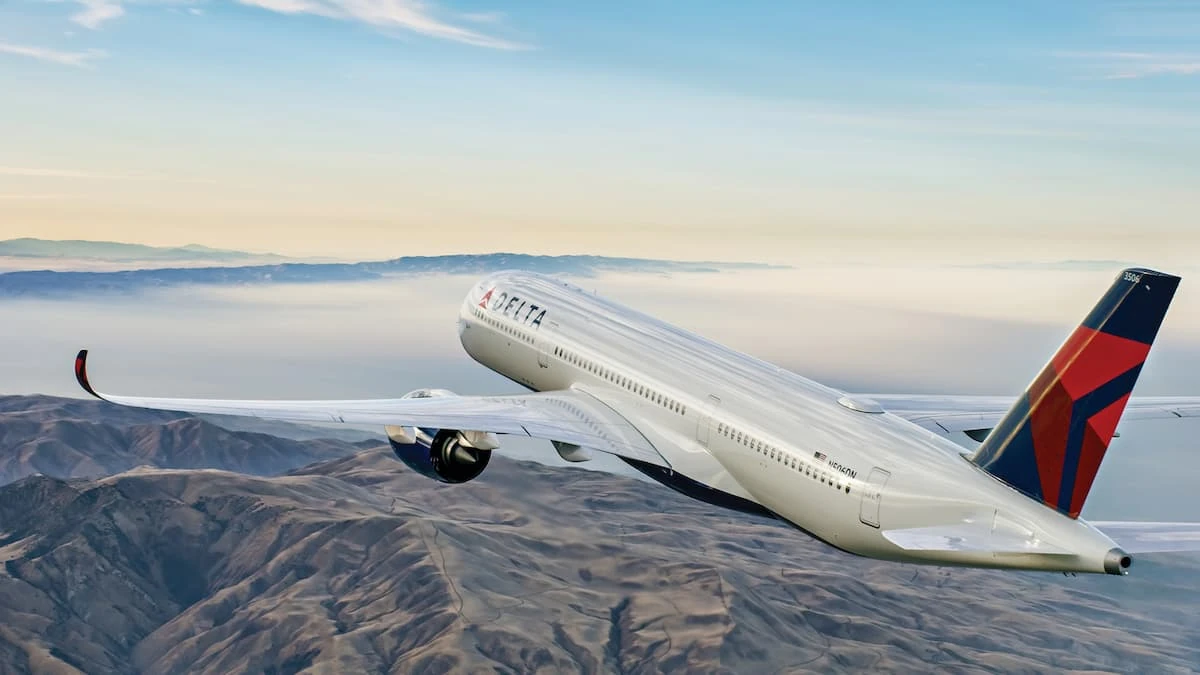 aviones de Delta airline