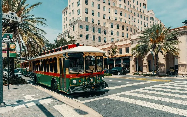 Coral Gables miami Trolley