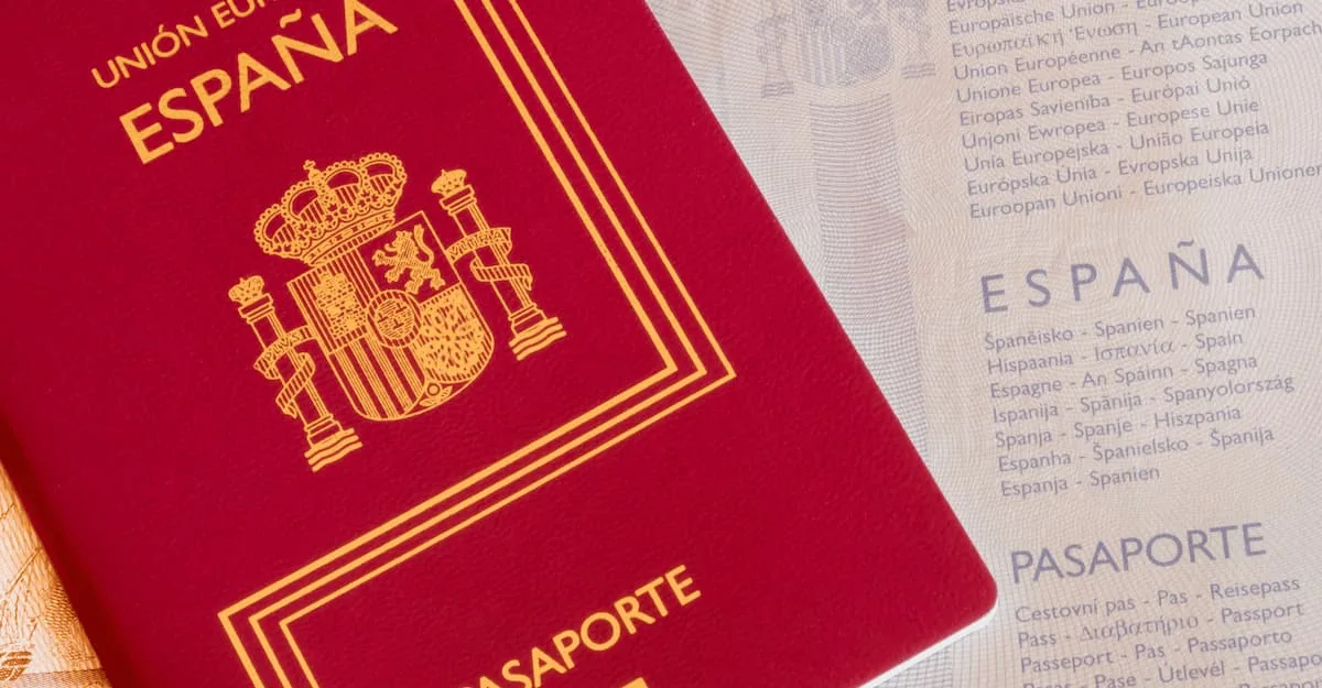 pasaporte español