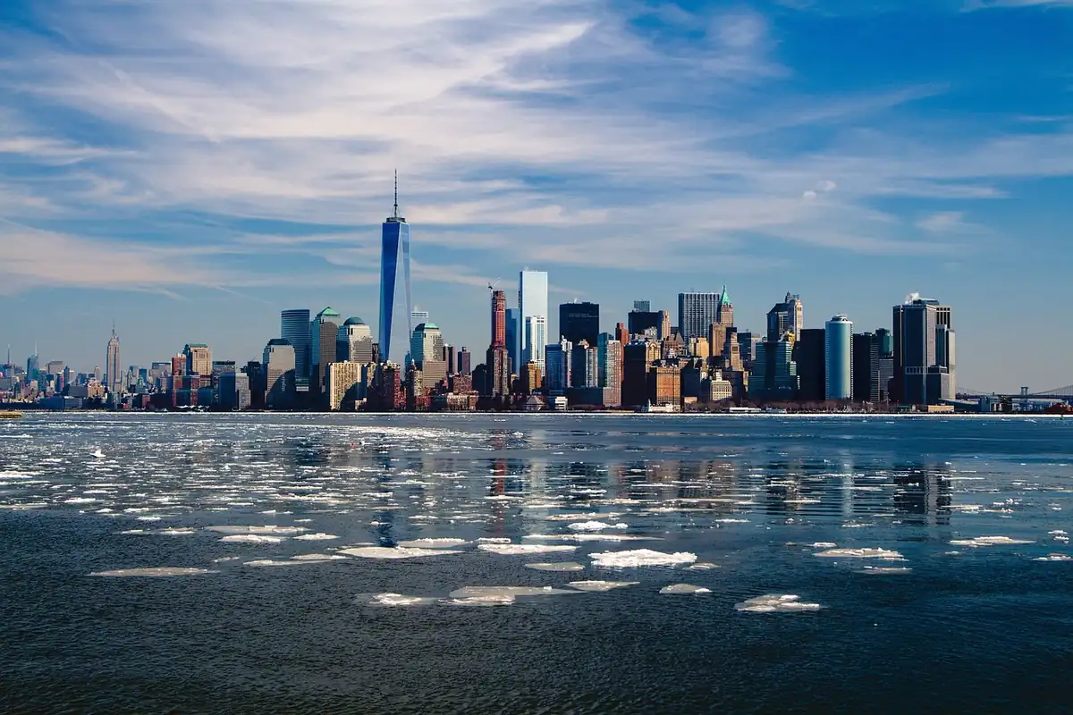 Nueva York peligro hundimiento