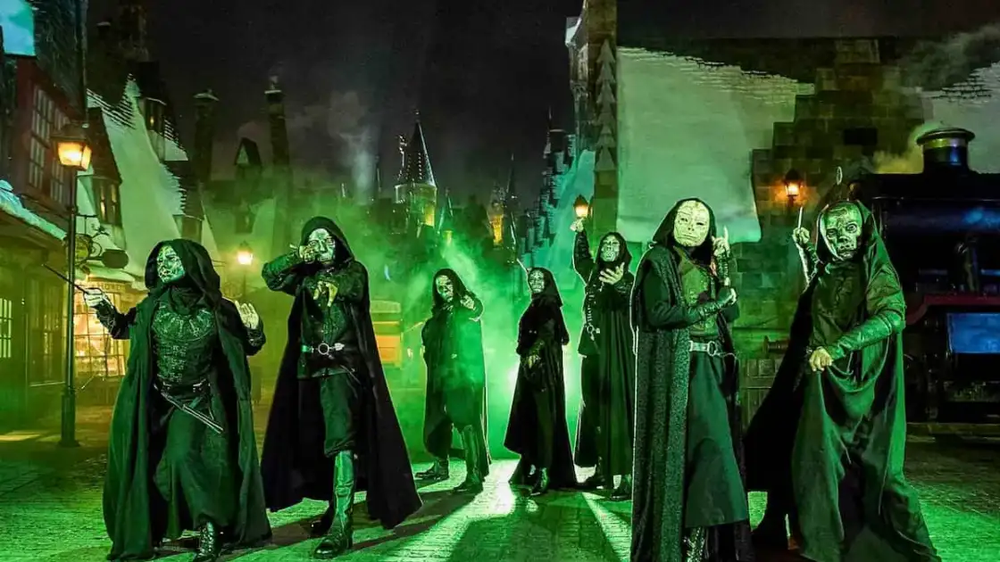 Los mortífagos de Harry Potter llegan a Universal Orlando para celebrar Halloween