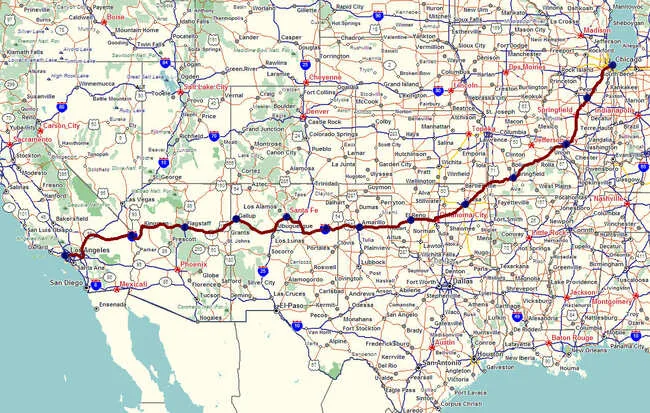 Recorrer la Ruta 66