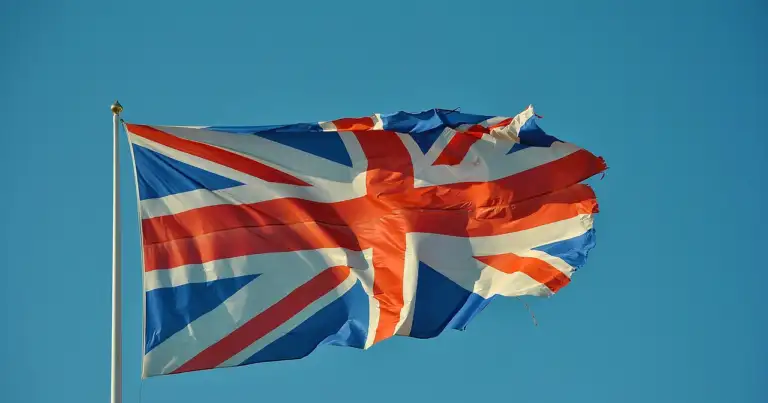 Bandera del Reino Unido, país que exige ETA obligatorio para ingresar como turista o viajero de negocios